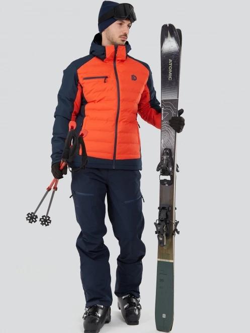Fundango Mugo Fullzip Pants męski spodnie narciarskie ciemnoniebieski 5
