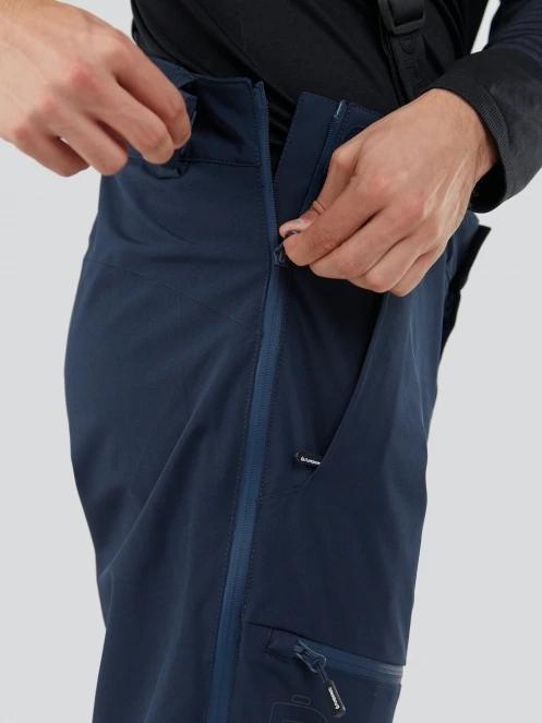 Fundango Mugo Fullzip Pants męski spodnie narciarskie ciemnoniebieski 6