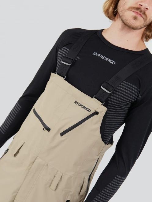 Fundango Benton ECO 3L Bib Pants spodnie piasek 6