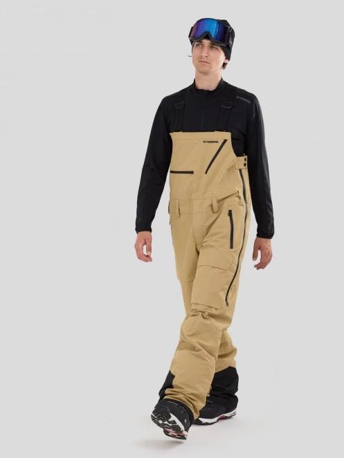 Fundango Benton ECO 3L Bib Pants spodnie piasek 5