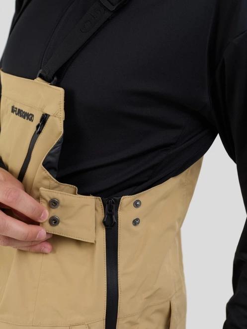 Fundango Benton ECO 3L Bib Pants spodnie piasek 7