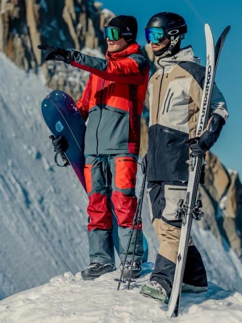 Fundango Nexara ECO 3L Pants męski spodnie narciarskie czerwony 11