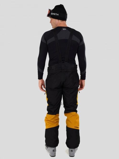 Fundango Nexara ECO 3L Pants męski spodnie narciarskie żółty 3
