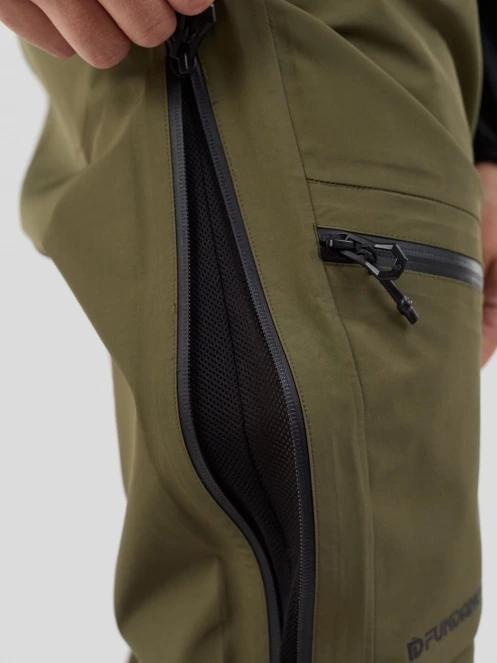Fundango Artane ECO 3L Shell Pants męski spodnie zielony 7