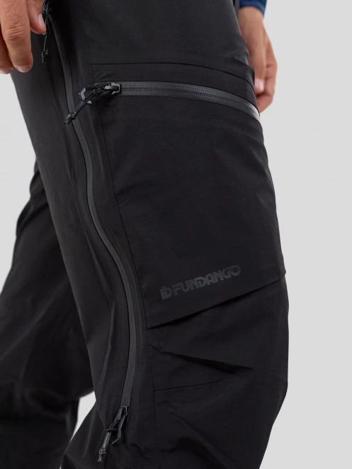 Fundango Artane ECO 3L Shell Pants męski spodnie czarny 5