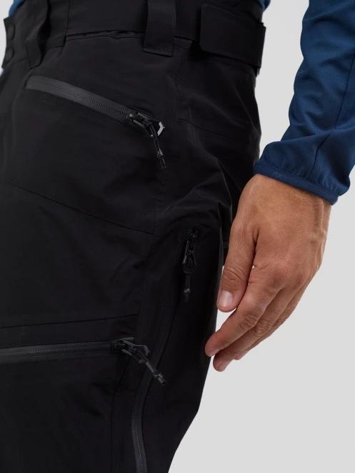 Fundango Artane ECO 3L Shell Pants męski spodnie czarny 6