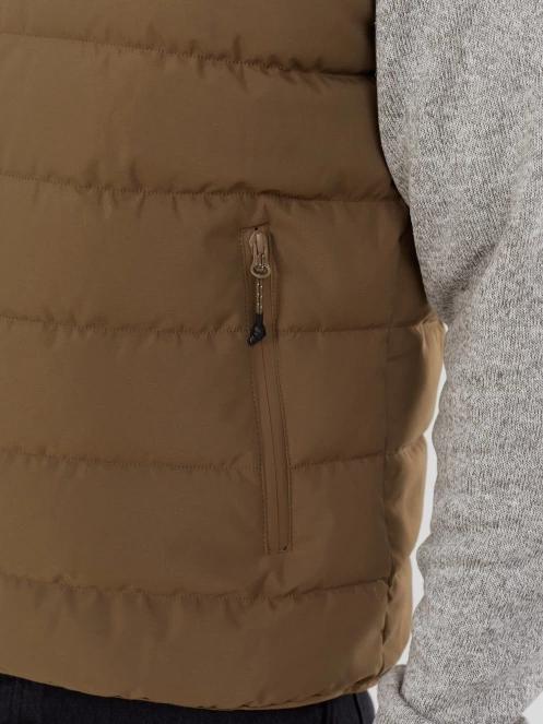 Fundango Vance Padded Vest męski kamizelka brąz 5