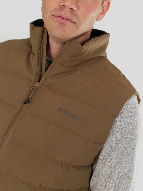 Fundango Vance Padded Vest męski kamizelka brąz 6
