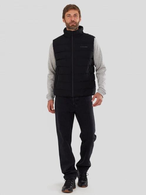 Fundango Vance Padded Vest męski kamizelka czarny 5