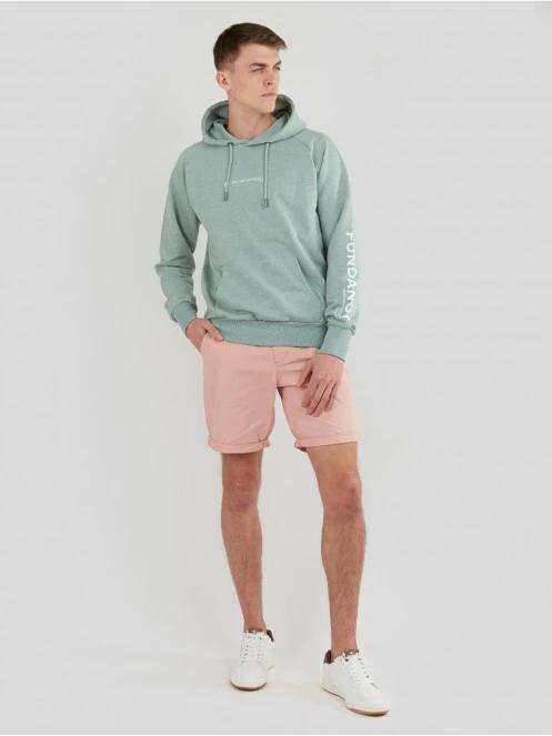 Fundango Talis Hooded Sweatshirt męski sweter z kapturem zielony 5