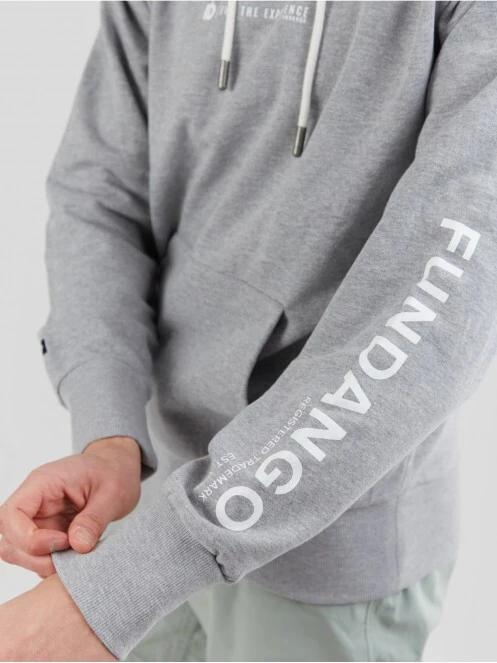 Fundango Talis Hooded Sweatshirt męski sweter z kapturem szary 4