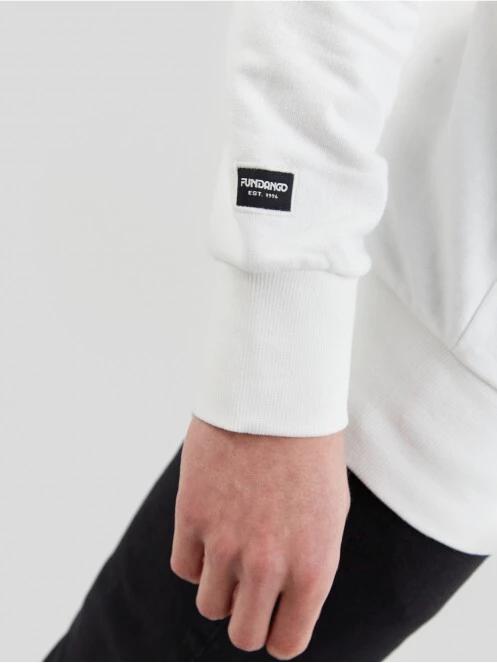 Fundango Warren Sweatshirt męski sweter biały 6