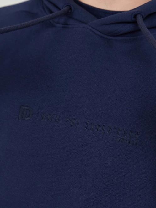 Fundango Talis Hooded Sweatshirt męski sweter ciemnoniebieski 5