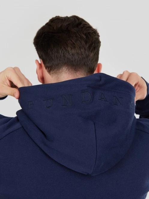 Fundango Talis Hooded Sweatshirt męski sweter ciemnoniebieski 6