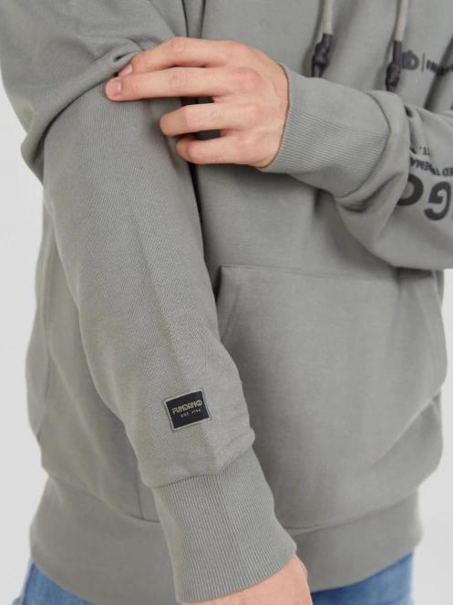 Fundango Talis Hooded Sweatshirt męski sweter zielony 7
