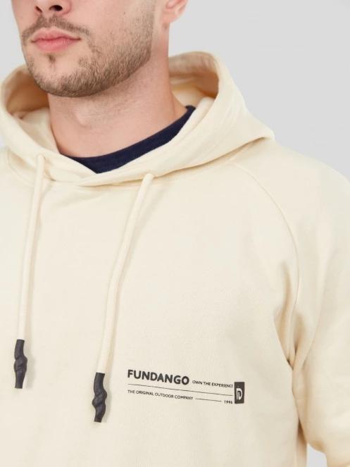 Fundango Talis Hooded Sweatshirt męski sweter piasek 5