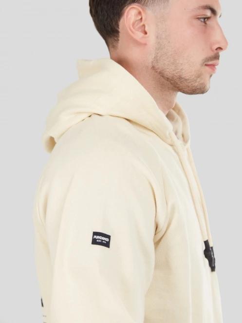 Fundango Talis Hooded Sweatshirt męski sweter piasek 6