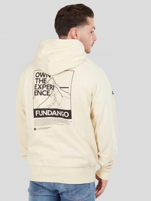 Fundango Talis Hooded Sweatshirt męski sweter piasek 8