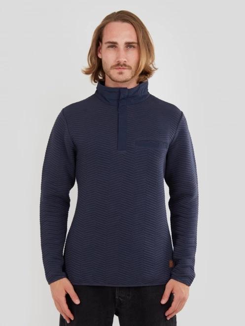 Fundango Vertigo Sweatshirt męski sweter ciemnoniebieski 2