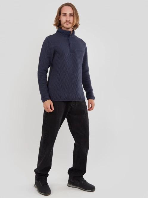 Fundango Vertigo Sweatshirt męski sweter ciemnoniebieski 4