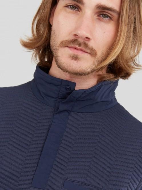 Fundango Vertigo Sweatshirt męski sweter ciemnoniebieski 6