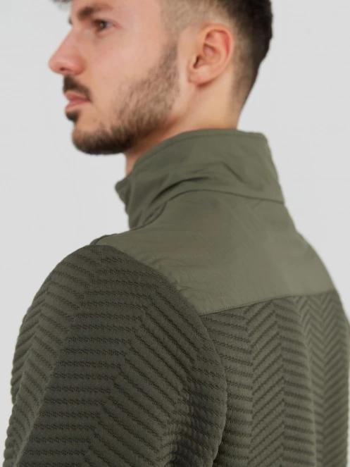 Fundango Vertigo Sweatshirt męski sweter oliwka 7