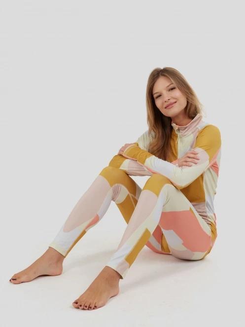 Fundango Yaris II Baselayer Bottom damski spodnie bieliźniane wielokolorowy 5