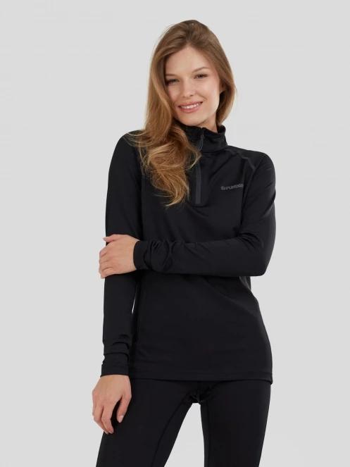 Fundango Yade Thermo II Baselayer Top damski koszulka bieliźniana czarny 2