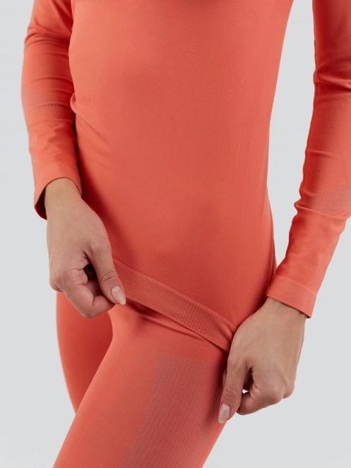 Fundango Seamless Baselayer Set damski komplet bielizny różowy 7