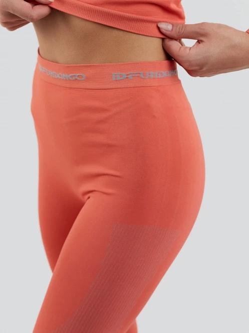 Fundango Seamless Baselayer Set damski komplet bielizny różowy 8