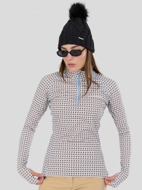 Fundango Yade III Baselayer Top damski koszulka bieliźniana biały 5