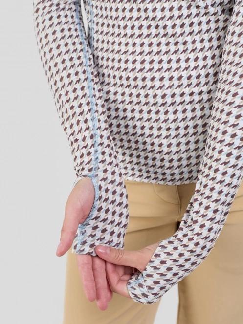 Fundango Yade III Baselayer Top damski koszulka bieliźniana biały 7