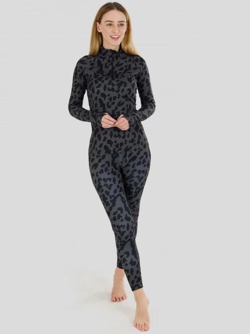 Fundango Yade III Baselayer Top damski koszulka bieliźniana czarny 4