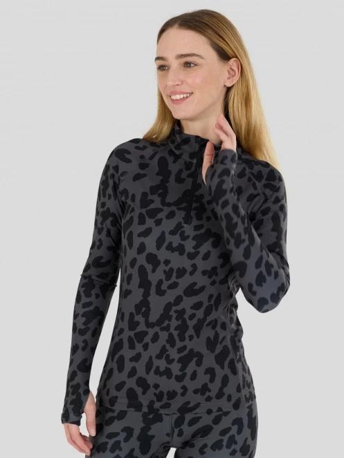 Fundango Yade III Baselayer Top damski koszulka bieliźniana czarny 5