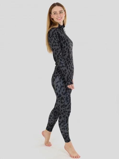 Fundango Yaris III Baselayer Bottom damski spodnie bieliźniane czarny 4