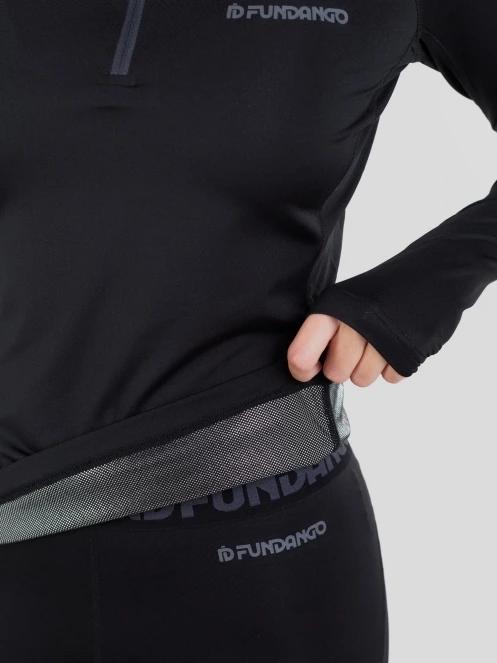 Fundango Yade Thermo III Baselayar Top damski koszulka bieliźniana czarny 6