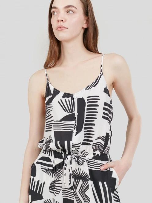 Fundango Alisha Jumpsuit damski kombinezon czarny 6