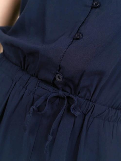 Fundango Alisha Jumpsuit damski kombinezon ciemnoniebieski 7