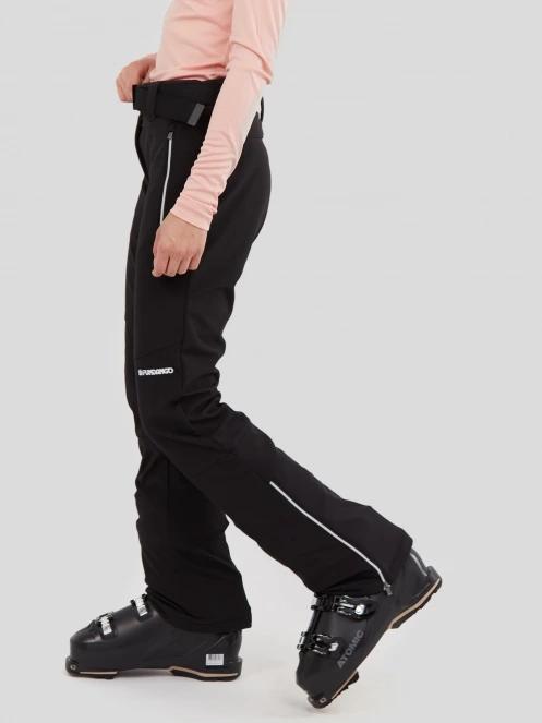 Fundango Galena Softshell Pants damski spodnie narciarskie czarny 4