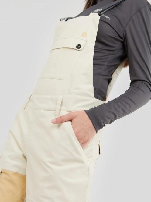 Fundango Sakura Bib Pants damski spodnie narciarskie żółty 7