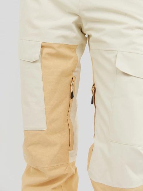 Fundango Sakura Bib Pants damski spodnie narciarskie żółty 8