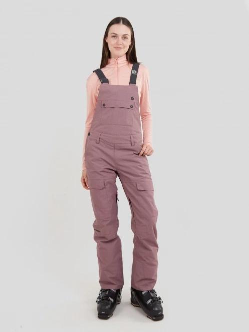 Fundango Sakura Bib Pants damski spodnie narciarskie fiolet 2