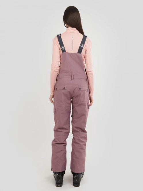 Fundango Sakura Bib Pants damski spodnie narciarskie fiolet 3