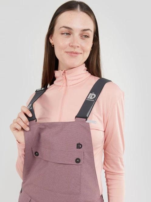 Fundango Sakura Bib Pants damski spodnie narciarskie fiolet 7