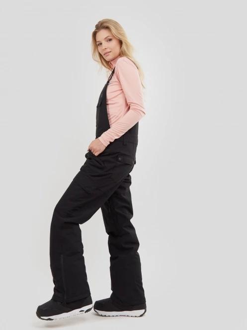 Fundango Sakura Bib Pants damski spodnie narciarskie szary 4