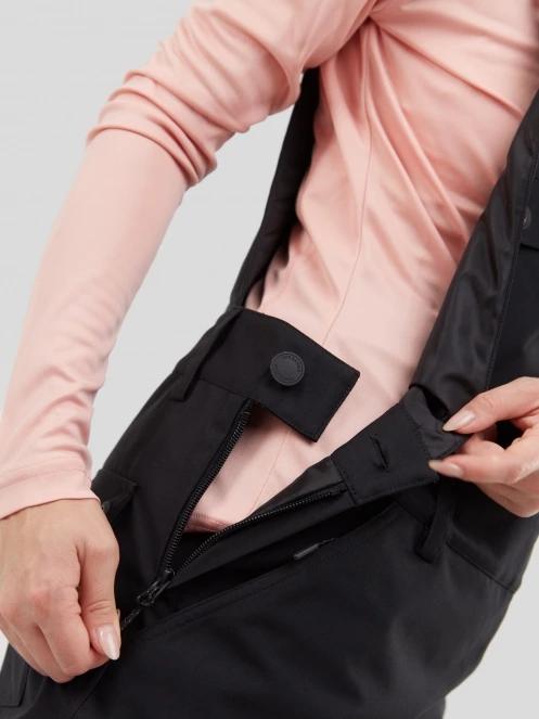 Fundango Sakura Bib Pants damski spodnie narciarskie szary 7