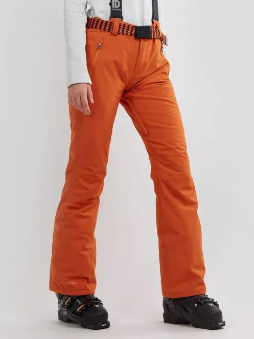 Fundango Morta Pants damski spodnie narciarskie pomarańczowy 2
