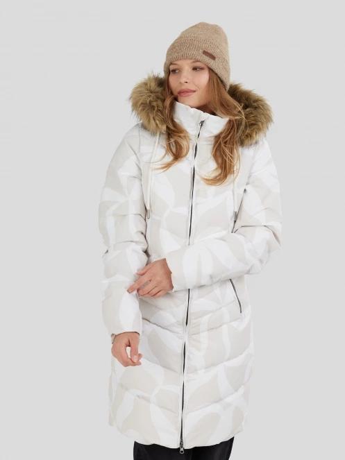 Fundango Puppis Padded Jacket damski kurtka zimowa piasek 2