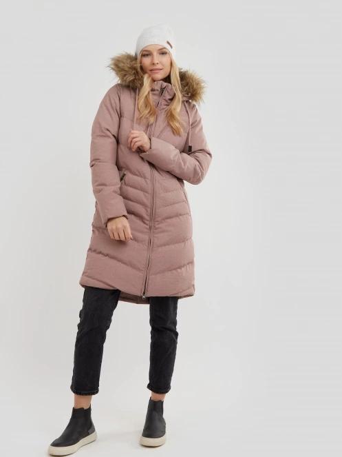 Fundango Puppis Padded Jacket damski kurtka zimowa różowy 4