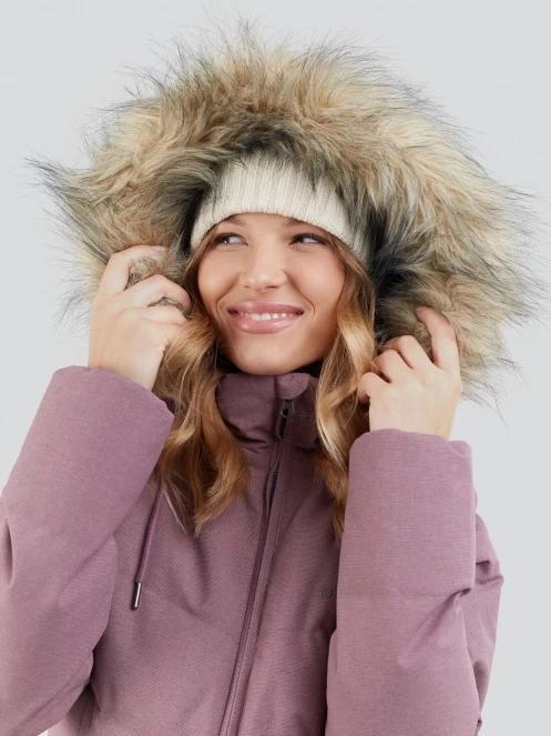 Fundango Puppis Padded Jacket damski kurtka zimowa fiolet 5